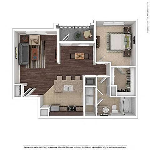 Floor plan A1C