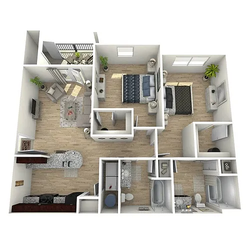 Floor plan B2