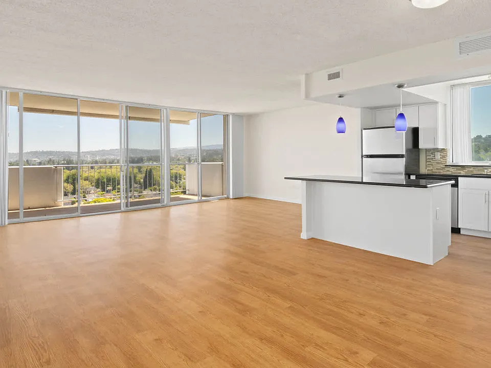 Living Room with Balcony and Hard Surface Flooring