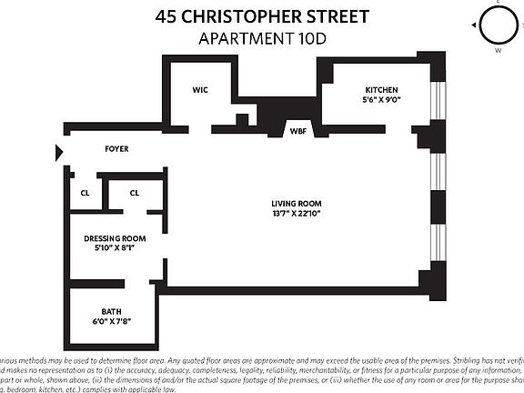 2nd image of 45 Christopher St APT 10D