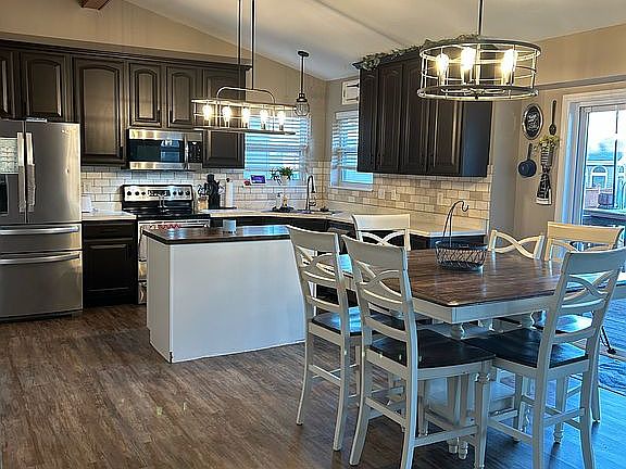 Updated open concept kitchen