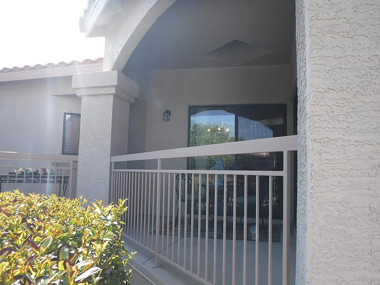 One of the balconies
