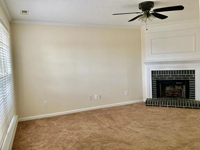 Living Room with Fireplace