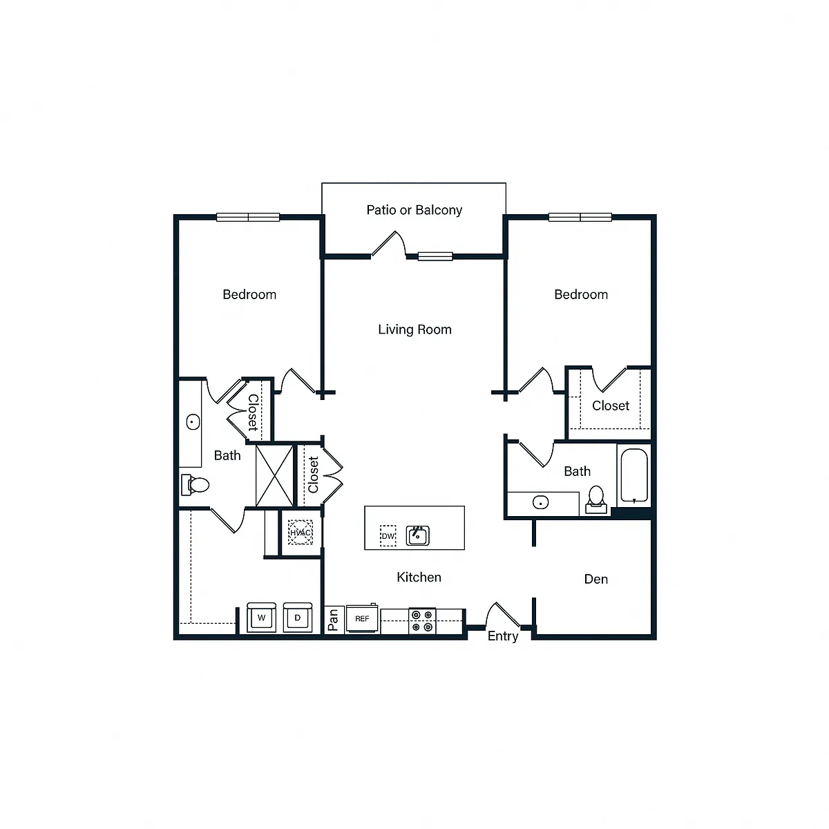 Floor plan B3-1