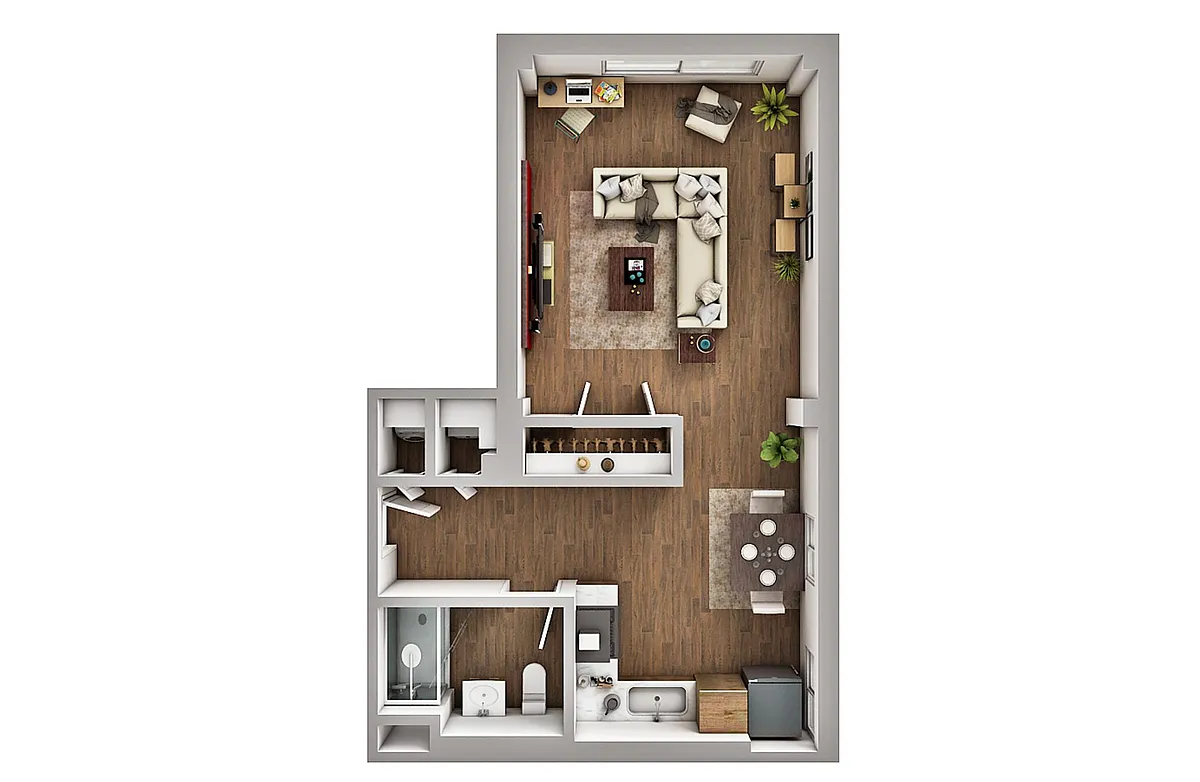 Floor plan Studio