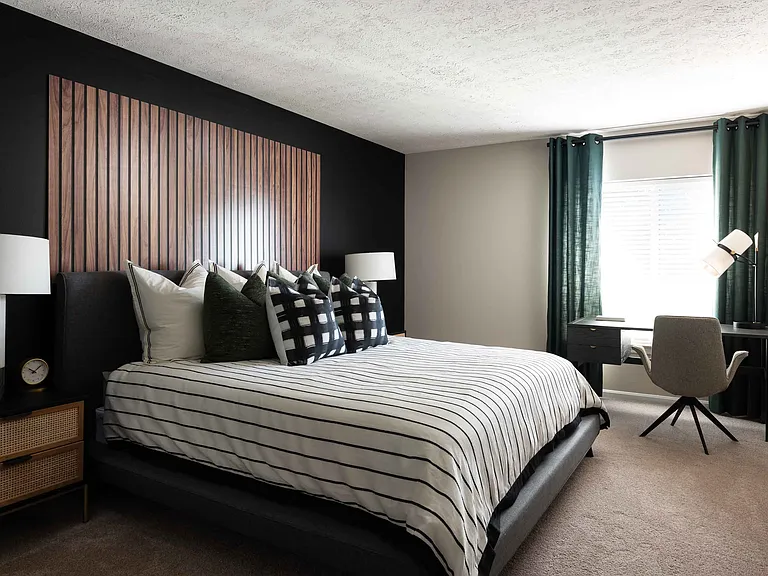 Bedroom with ample natural light