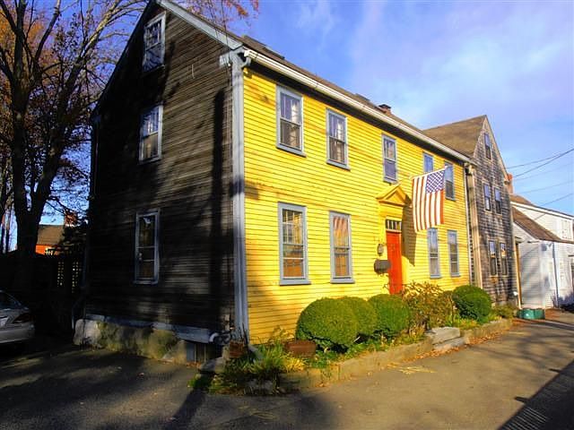 In the charming historic district