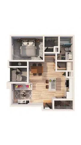 Floor plan The Hendrix