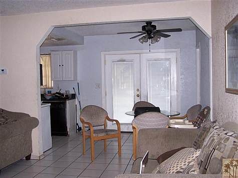 dining and living room area