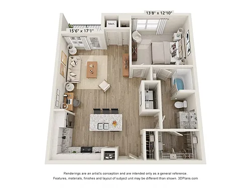 Floor plan The Rhythm