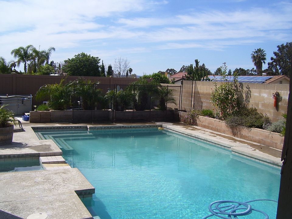 back yard looking South