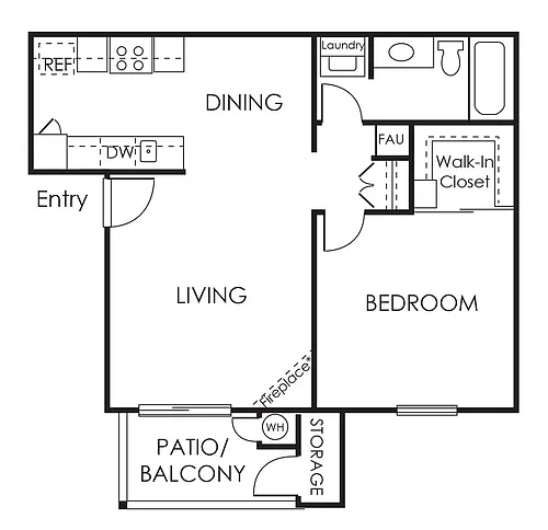 Floor plan Cambridge