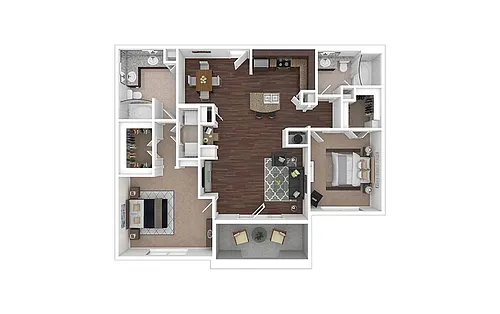 Floor plan Peachtree