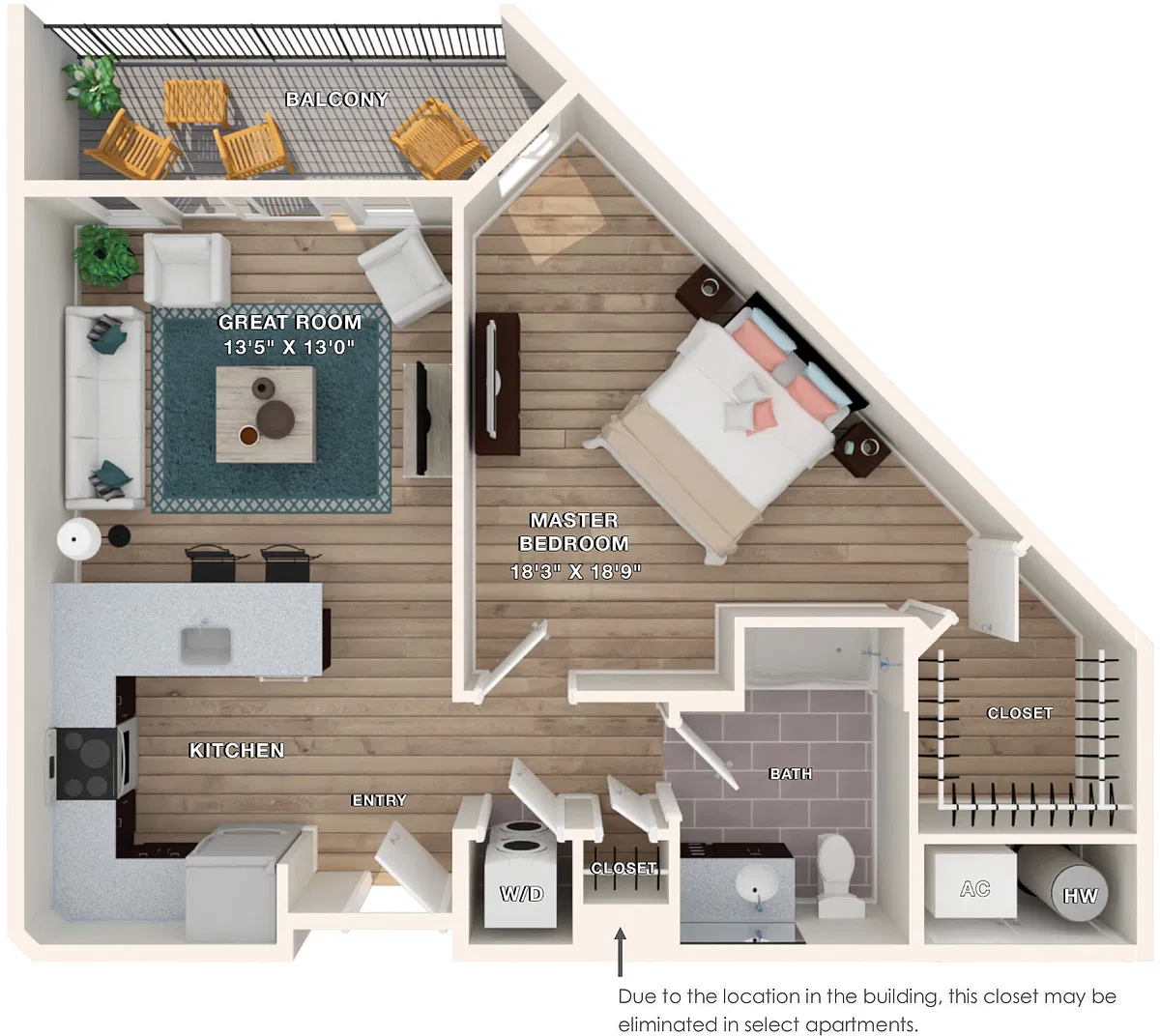 Floor plan Abby