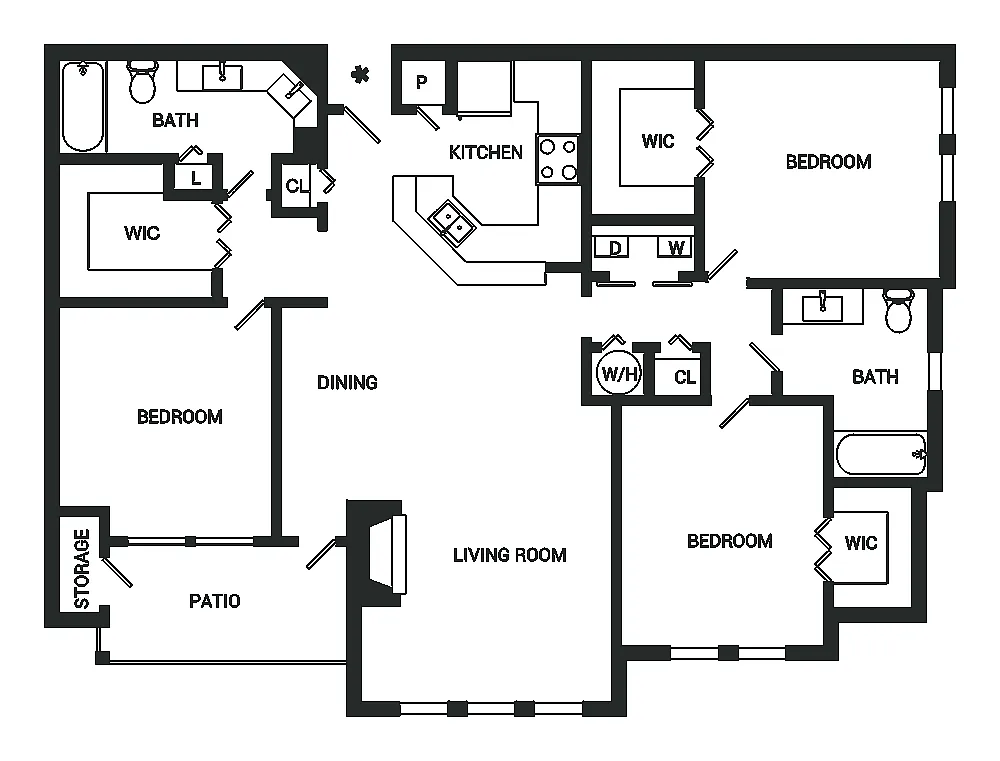 Floor plan The Sheridan