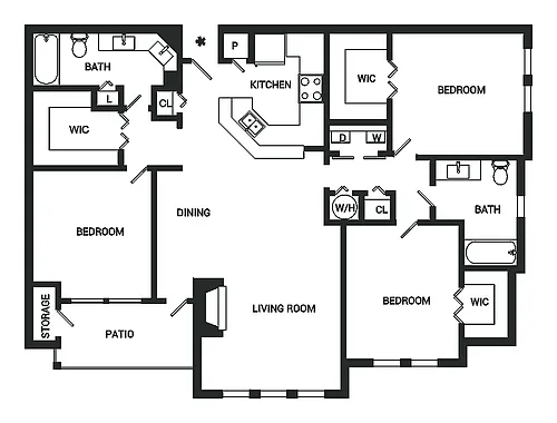 Floor plan The Sheridan