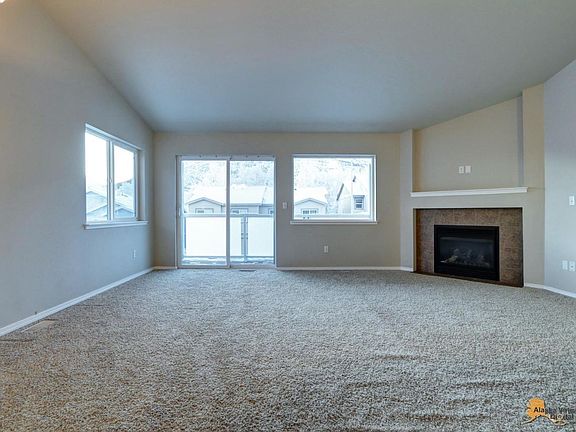 View of Living Room and front balcony