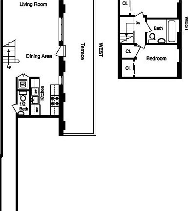 2nd image of 264 W 23rd St APT 1A
