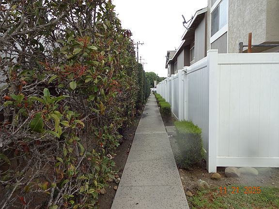 walking to front door