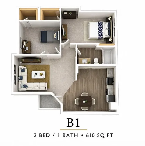 Floor plan B1