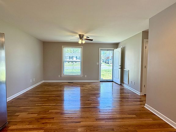 Living room open to kitchen!
