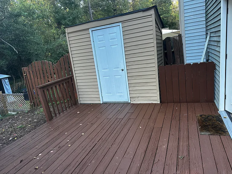 Deck & Shed