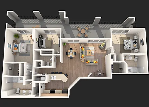 Floor plan Venezia