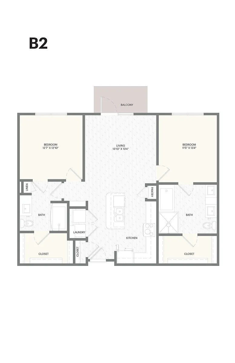Floor plan B2
