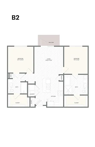 Floor plan B2
