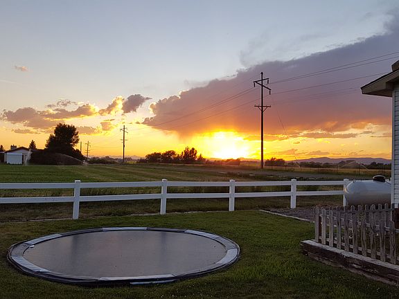 View from back yard