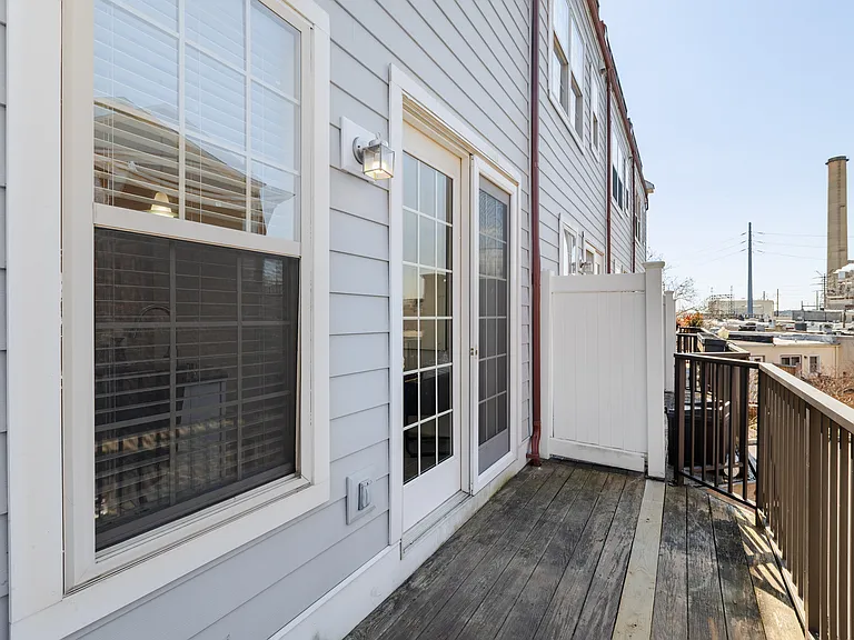 Second floor balcony