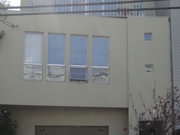 Front of building