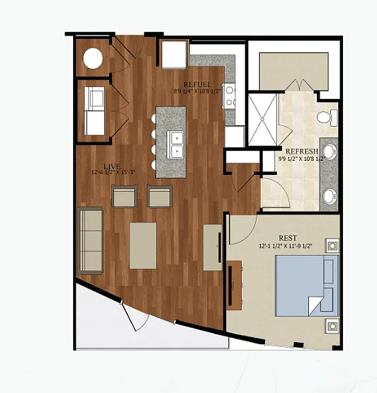 Floor plan A8