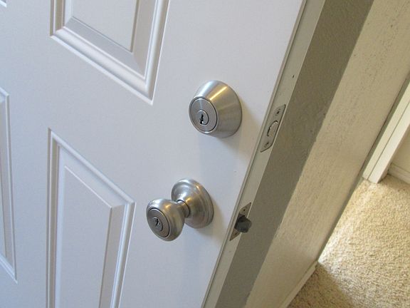 New white door