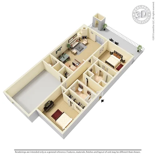 Floor plan New Orleans 220