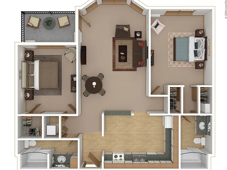Oaks Lincoln Apartments — Photo 62