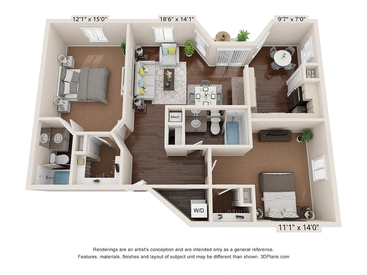 Floor plan Andros