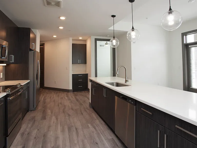 Kitchen with Stainless Steel Appliances