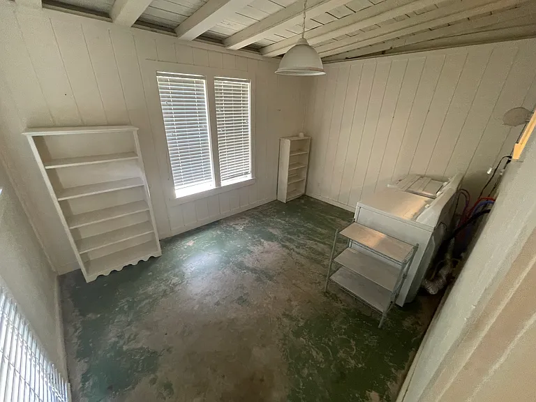 Laundry room with washer and dryer