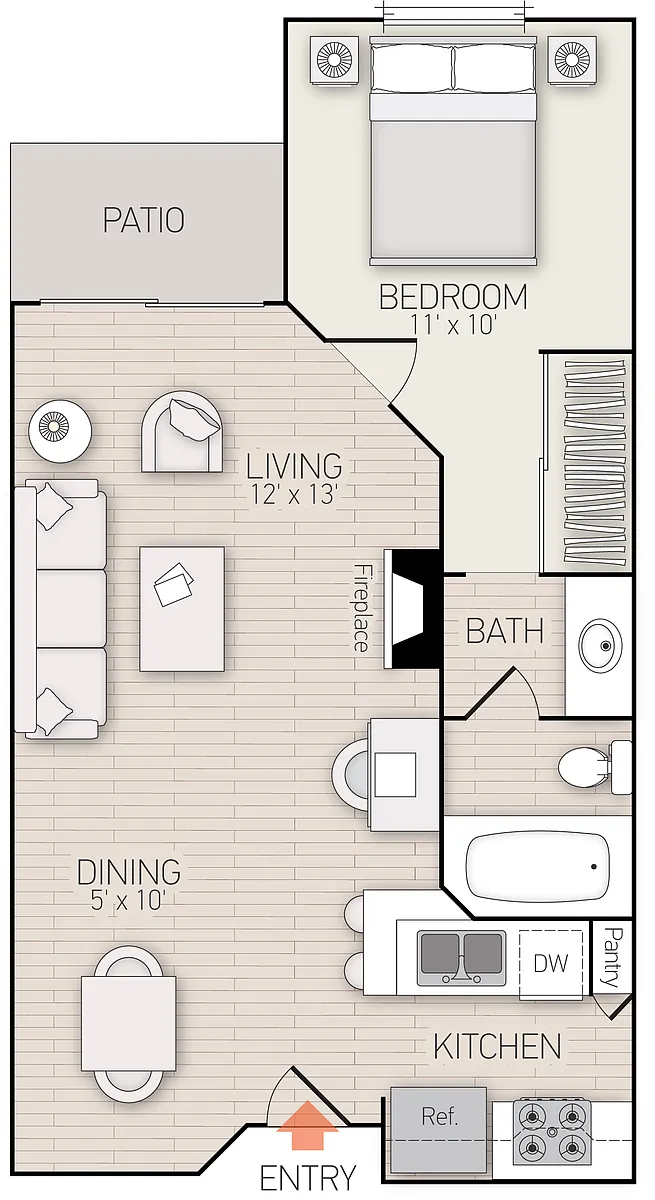Floor plan Plan I