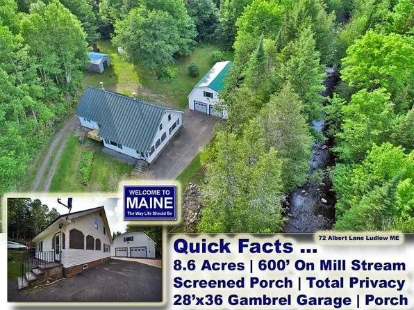 72 Albert Lane, Ludlow, ME 04730