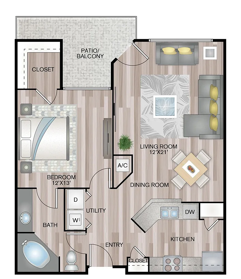 Floor plan The Augusta