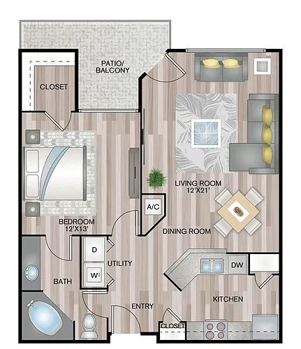Floor plan The Augusta