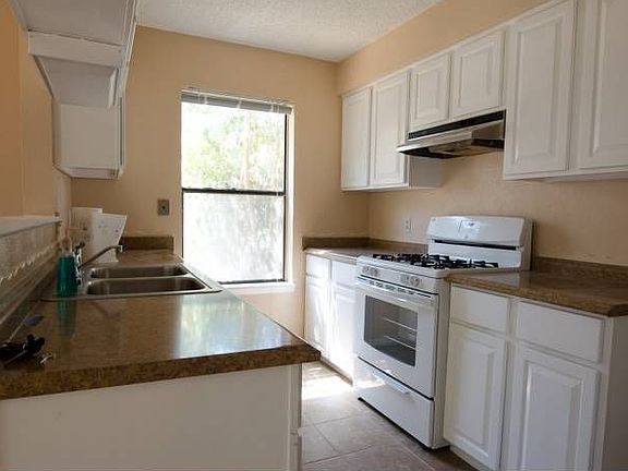 Brightly-lit kitchen