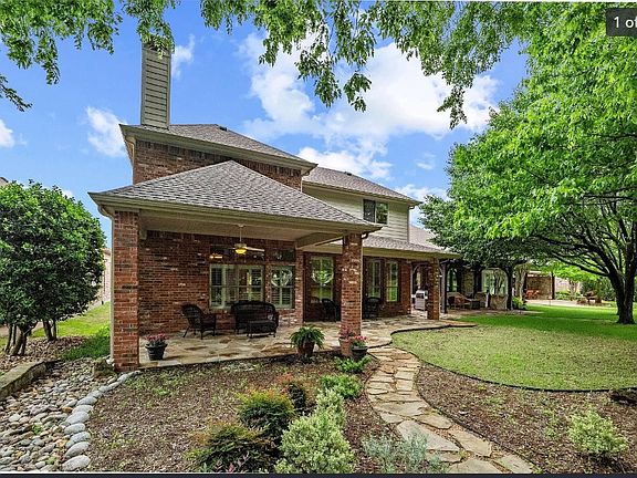 Back view of the house