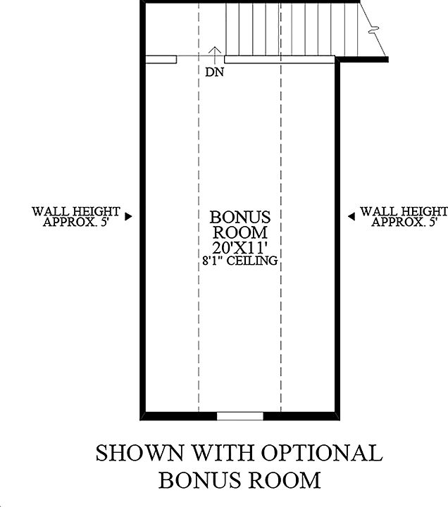 Optional Bonus Room
