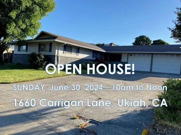 1660 Carrigan Ln, Ukiah, CA 95482