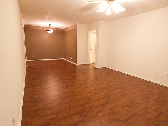 Living & dining as seen from the front entryway