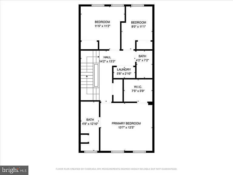Bedroom Level Floor Plan