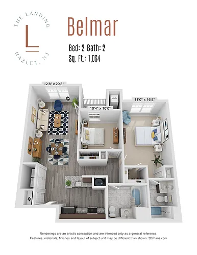 Floor plan Belmar
